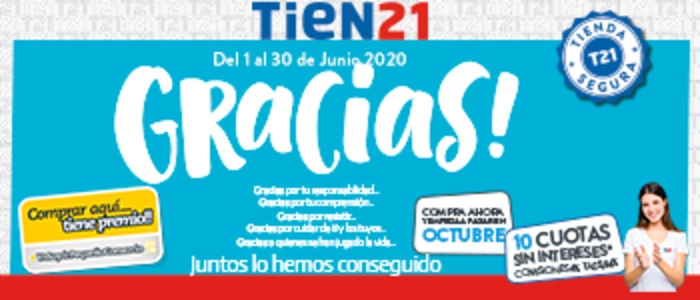 TIEN 21 GRACIAS JUNIO 2020